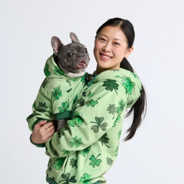 St. Patty's Human Hoodie - Light Green