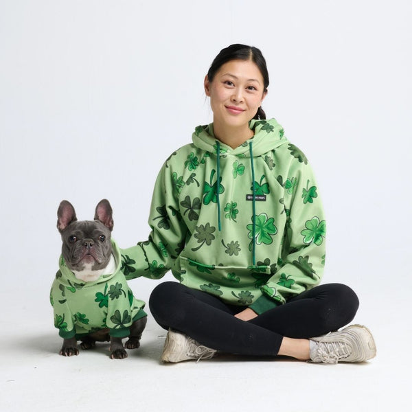 St. Patty's Human Hoodie - Light Green