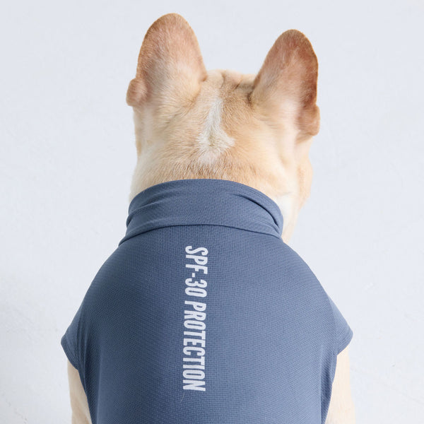 Sunblock Dog T-Shirt - Navy Blue